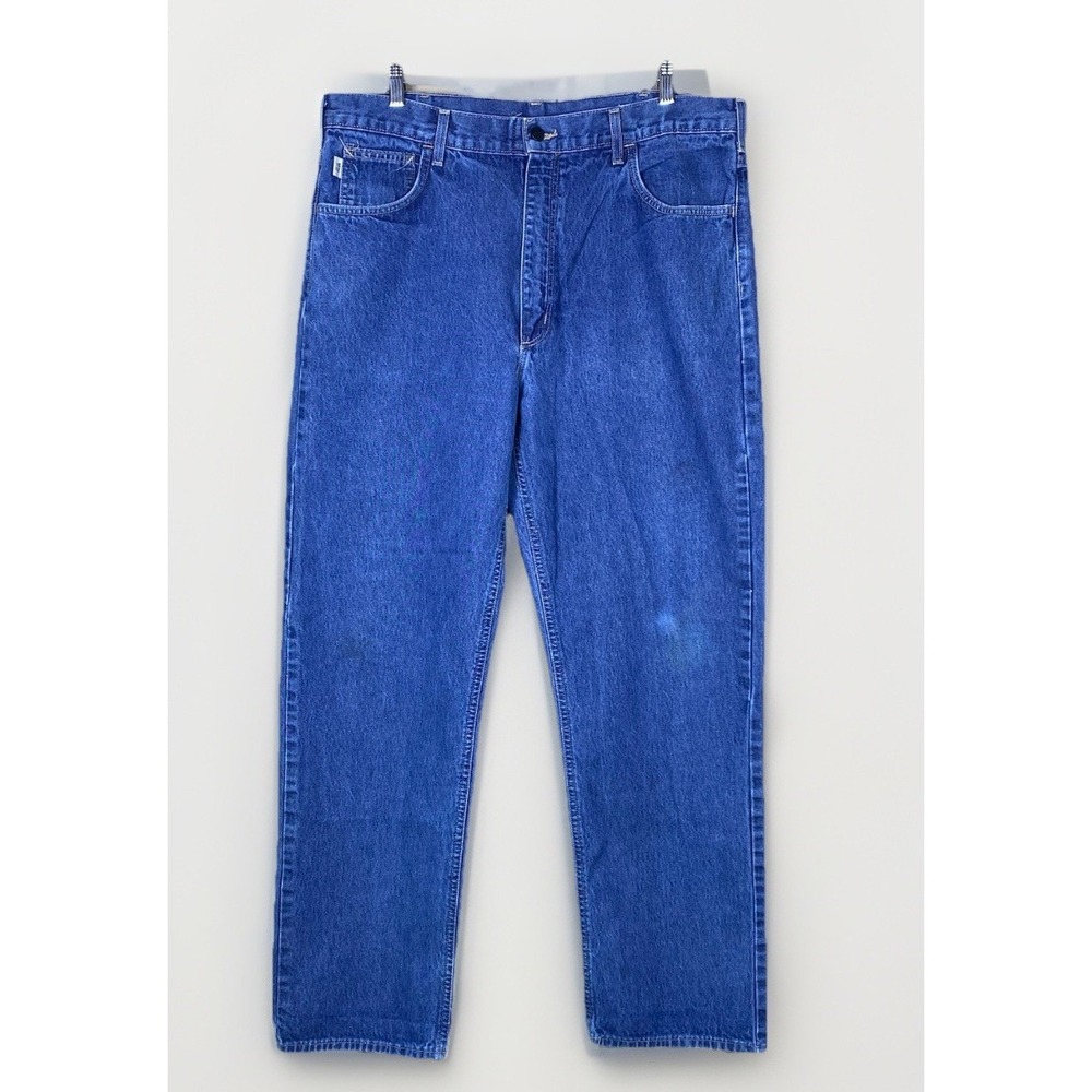 Carhartt FR Men's Jeans Size 38x34(32)* Canvas Fire Resistant NFPA 2112 Workwear